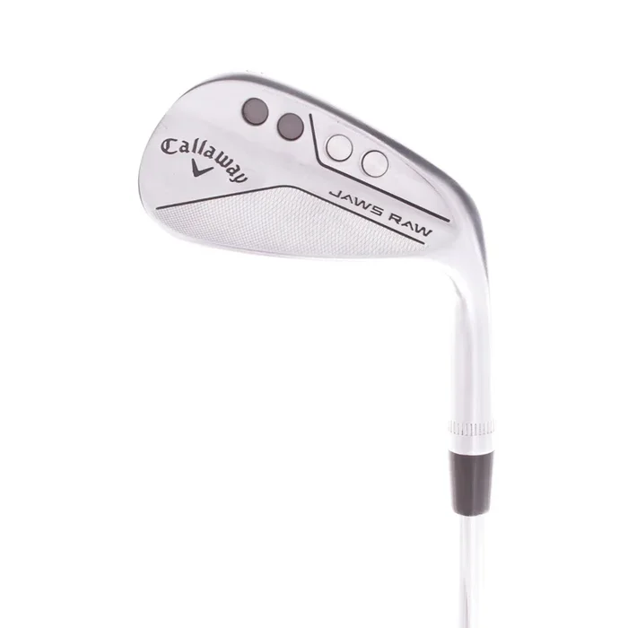 Callaway JAWS RAW Steel Men’s Right Hand Gap Wedge 50 Degree 10 Bounce S Grind Wedge Flex – Dynamic Gold Spinner TOUR ISSUE