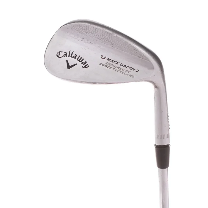 Callaway Mack Daddy 2 Steel Mens Right Hand Gap Wedge 47 Degree Bounce 11/Standard Wedge Flex – Dynamic Gold