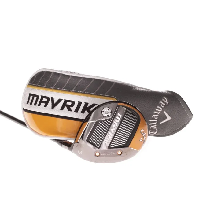 Callaway Mavrik Graphite Men’s Right Fairway 3 Wood 15 Degree Regular – Even Flow Ripe Tide 55 g