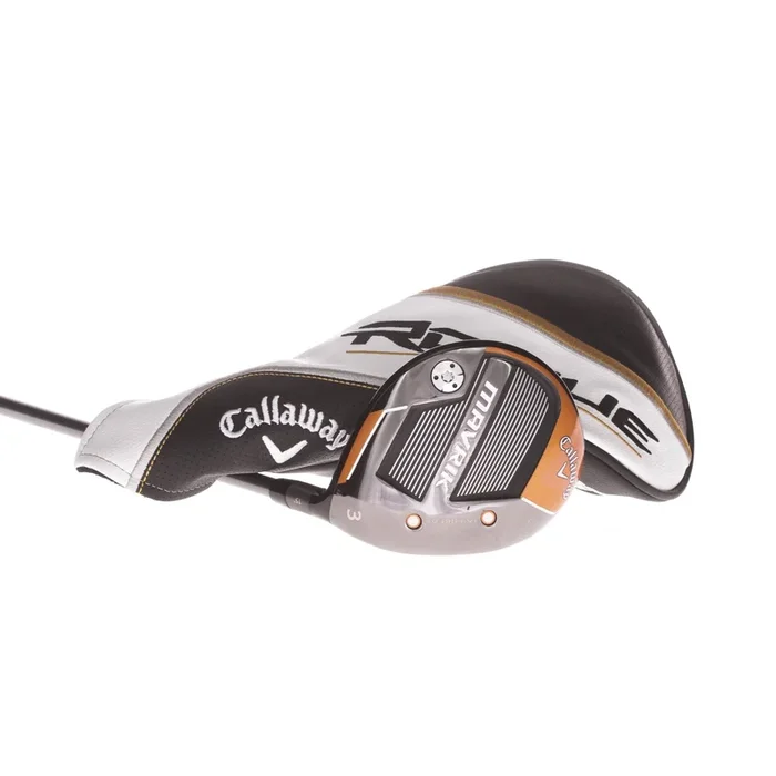 Callaway Mavrik Graphite Men’s Right Fairway 3 Wood 15 Degree Stiff – Hzrdus 6.0 65g