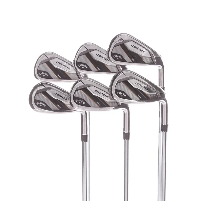 Callaway Mavrik Max Steel Men’s Right Irons 5-PW Regular – KBS Max R 80