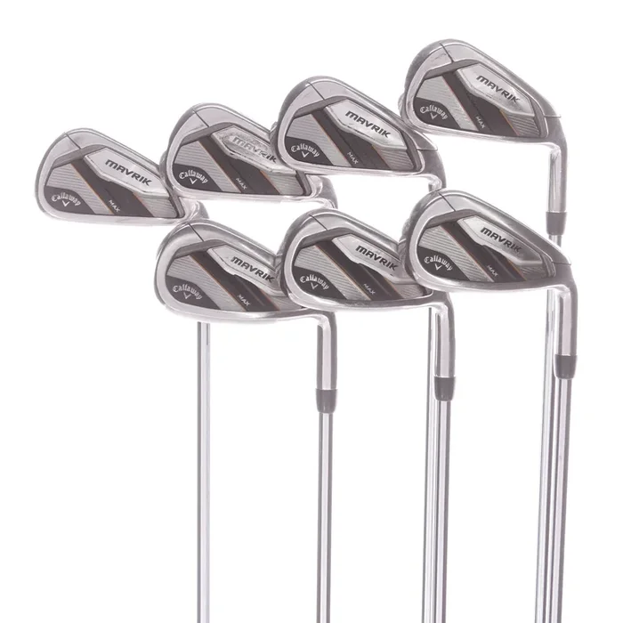 Callaway Mavrik Max Steel Mens Right Hand Irons 4-PW Regular – True Temper Elevate 95 R