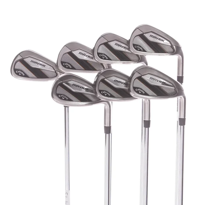 Callaway Mavrik Steel Men’s Right Irons 5-AW Regular – True Temper XP 95 R300