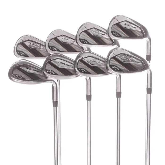 Callaway Mavrik Steel Men’s Right Irons 5-SW+AW Stiff – True Temper Elevate 105 S
