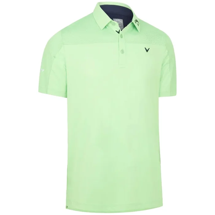 Callaway Odyssey Ventilated Polo Shirt – Summer Green