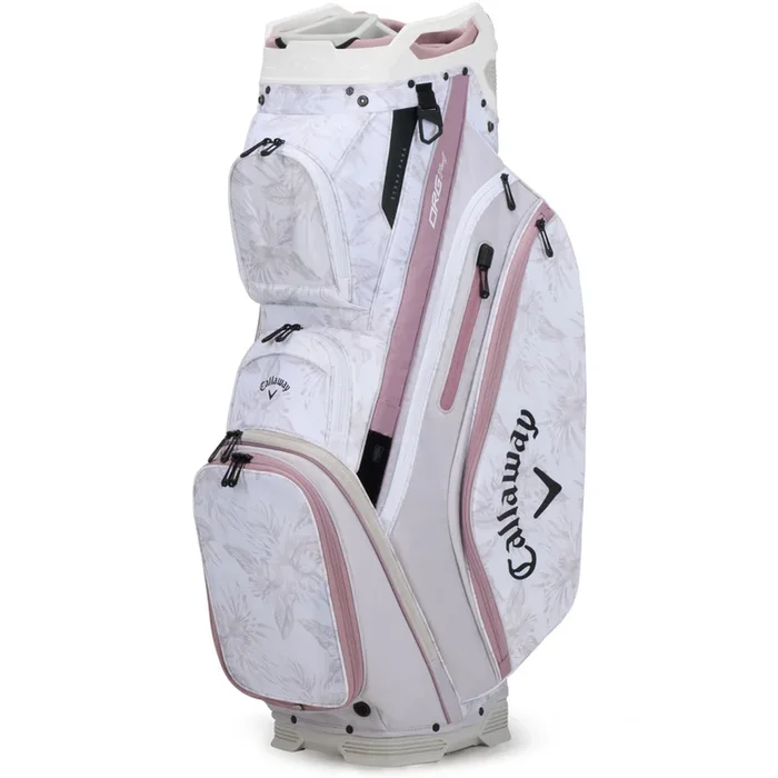 Callaway Org 14 Cart Bag – Grey Tropical/Rose/Silver