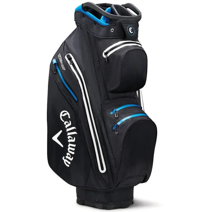 Callaway ORG 14 Hyper Dry Waterproof Cart Bag – Black Camo/Royal
