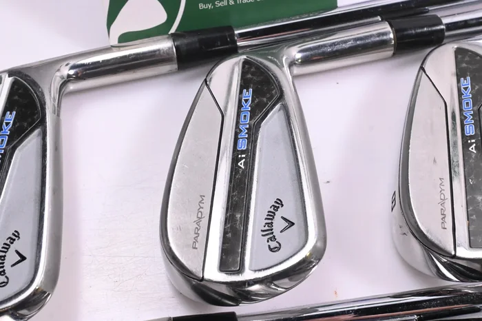 Callaway Paradym Ai Smoke Irons / 6-PW+AW+GW+SW / Regular Flex Ping AWT 2.0