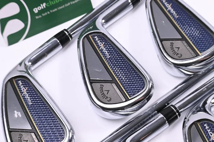 Callaway Paradym Irons / 5-PW+AW / Stiff Flex True Temper Elevate MPH 95 Shafts