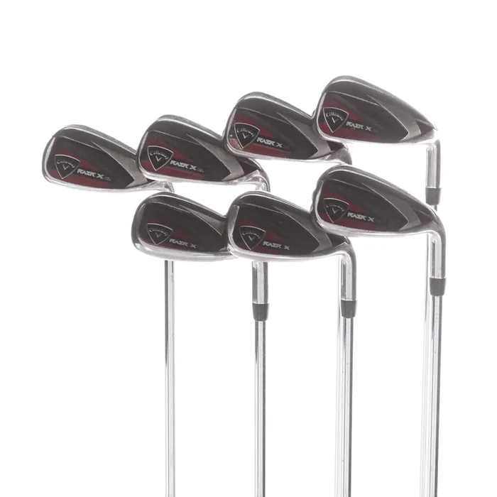 Callaway RAZR X HL Steel Men’s Right Irons 5-SW Uniflex – M-10 XP Uniflex