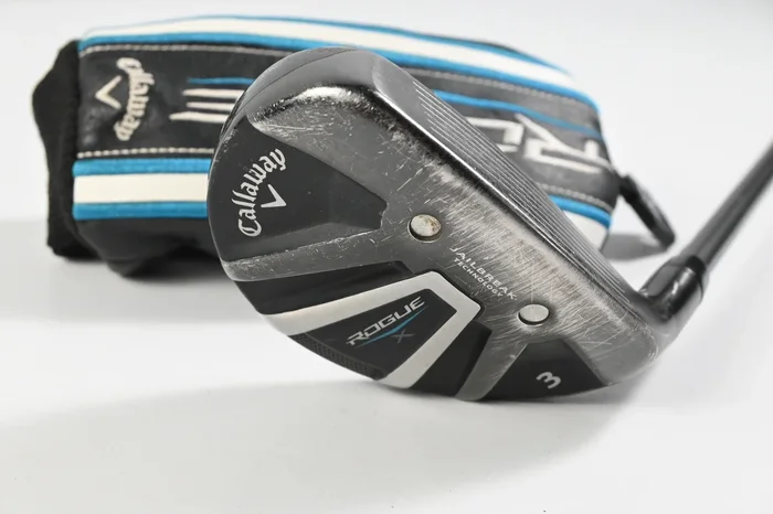 Callaway Rogue #3 Hybrid / 18 Degree / Regular Flex Aldila Synergy 50 Shaft