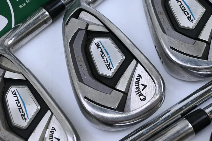 Callaway Rogue Irons / 4-PW+SW / Stiff Flex True Temper XP 95 ST15 S300 Shafts