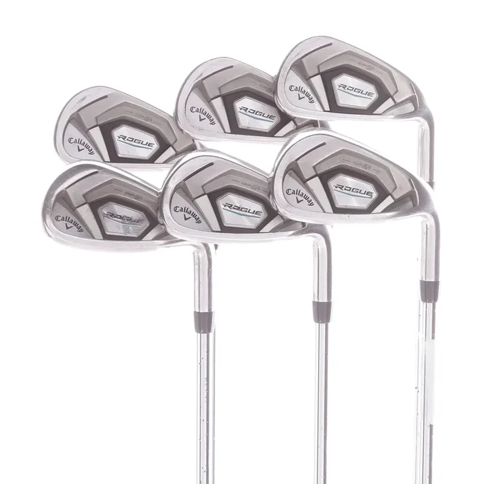 Callaway Rogue Steel Men’s Right Irons 5-PW Regular – True Temper XP 95 R300