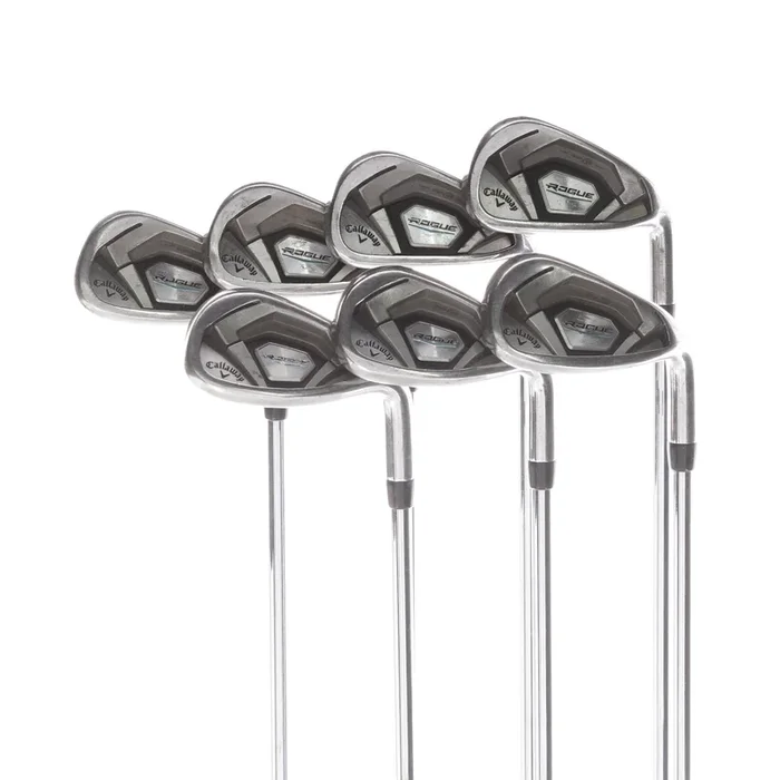 Callaway Rogue Steel Mens Right Hand Irons 5-SW Regular – True Temper XP 96 R300