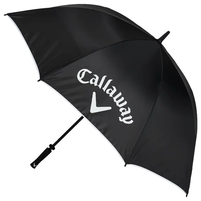 Callaway Single Canopy Umbrella – Black/White