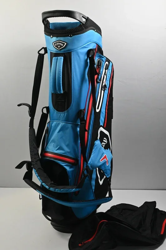 Callaway Stand Bag / 4-Way Divider / Blue, Black And Red