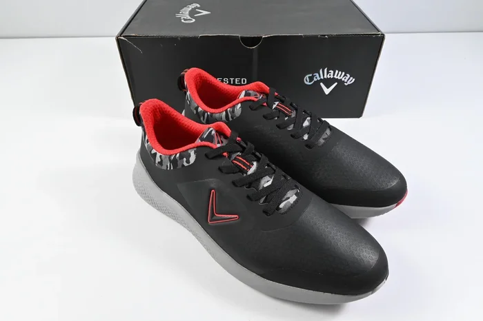 Callaway Star Golf Shoes / Size UK 8 / Black, Grey