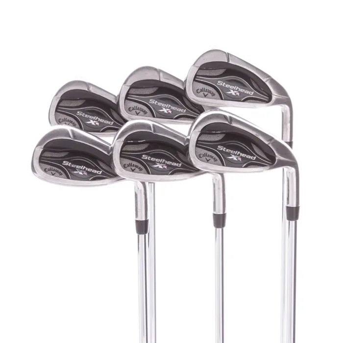 Callaway Steelhead XR 360 CF Steel Men’s Right Hand Irons 6-AW Regular – KBS Tour V 90