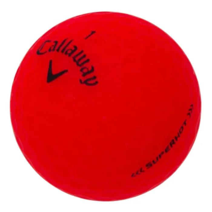 Callaway Superhot Matte Red (1 Dozen)