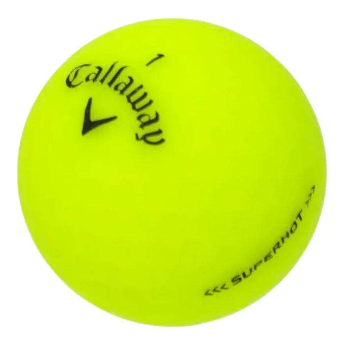 Callaway Superhot Matte Yellow (1 Dozen)