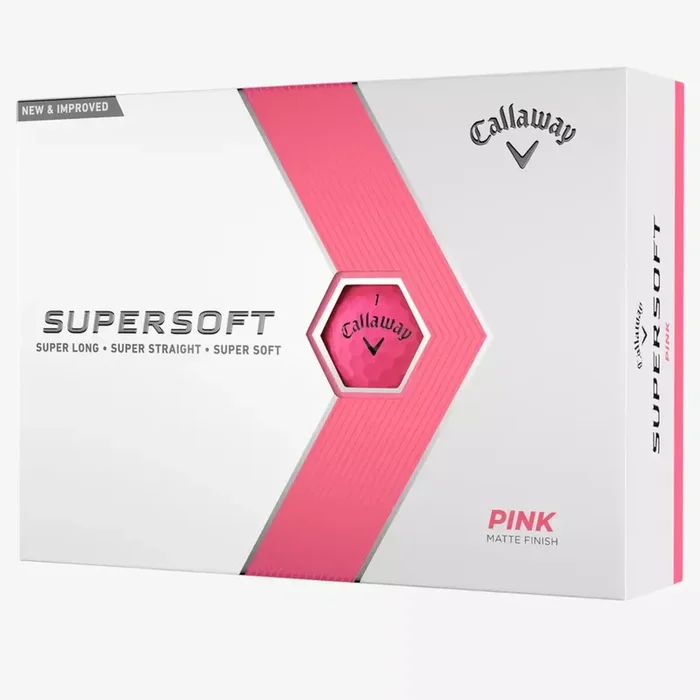 Callaway Supersoft 2023 Pink Golf Balls