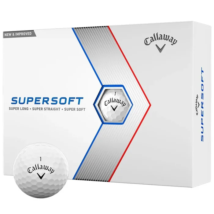Callaway Supersoft Golf Balls – White – 12 Pack