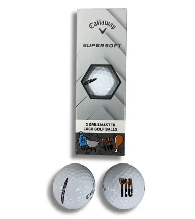 Callaway Supersoft Grill Master Golf Balls – 3 Pack BBQ Utensils