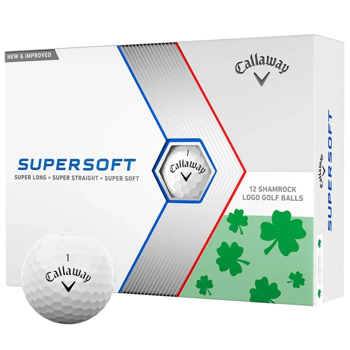 Callaway Supersoft Shamrock Ltd Edition Golf Balls – 12 Pack