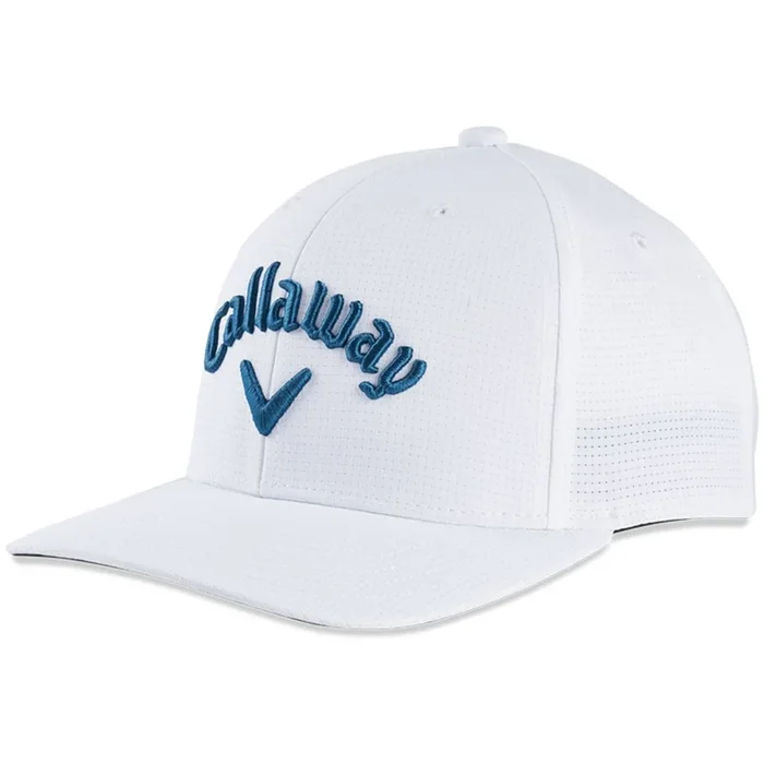 Callaway Tour Authentic Performance Cap – White/Blue Slate/Cement
