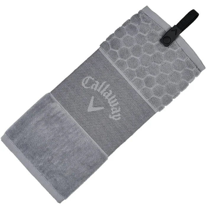 Callaway Trifold Towel – Silver