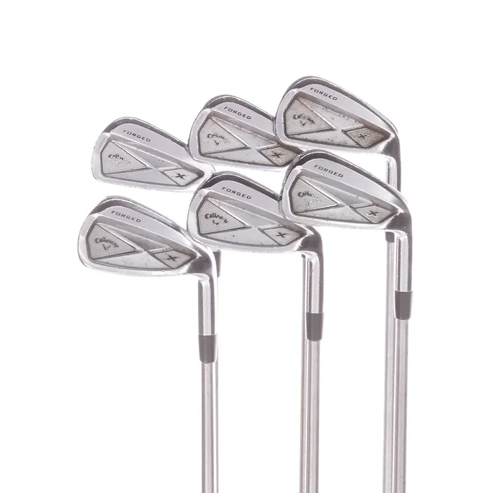 Callaway X Forged Graphite Men’s Right Irons 4-9 Stiff – KBS Tour C-Taper 120 S