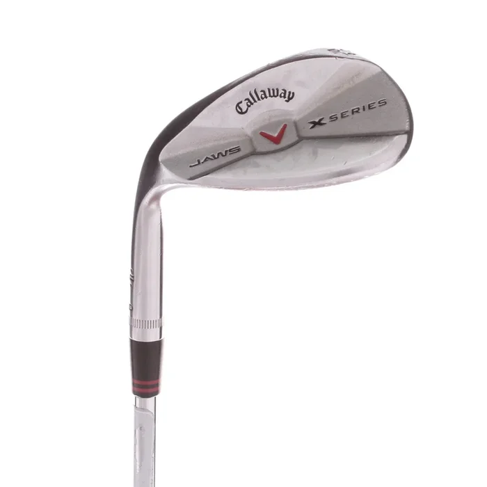 Callaway X-Series Jaws Steel Men’s Left Sand Wedge 56 Degree 16 Bounce Wedge – True Temper Dynamic Gold