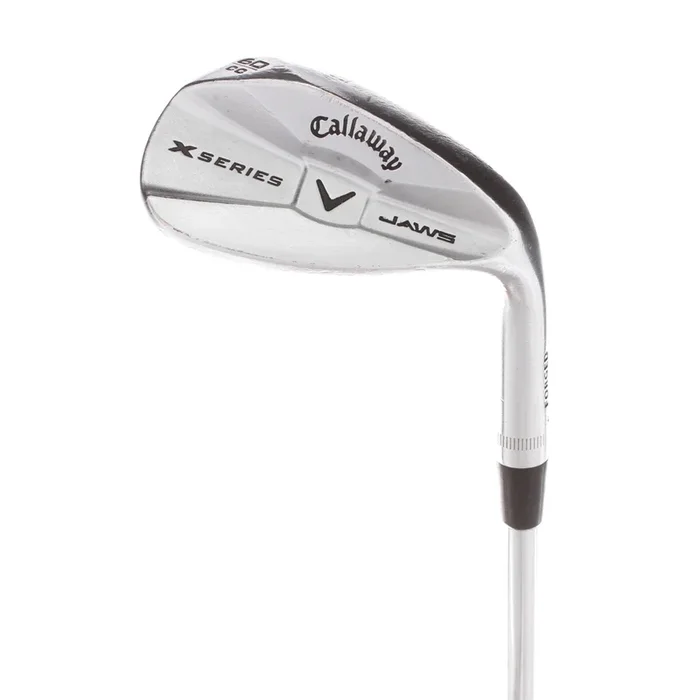 Callaway X-Series Jaws Steel Mens Right Hand Lob Wedge 60* 8 Bounce Stiff – Callaway Steel