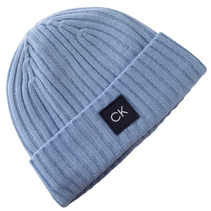 Calvin Klein Losar Beanie Hat – Airblue