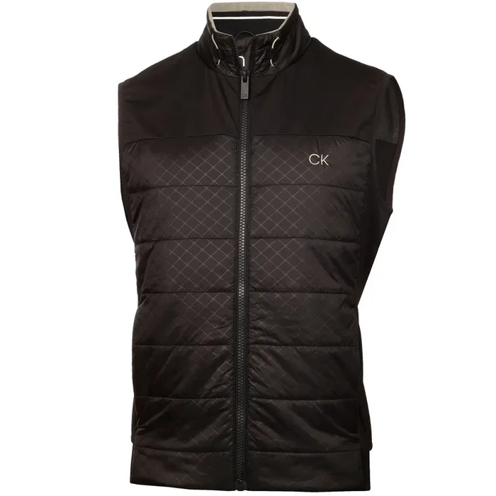 Calvin Klein Malden Hybrid Gilet – Black