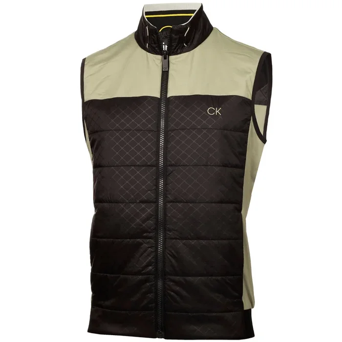 Calvin Klein Malden Hybrid Gilet – Cameo Green
