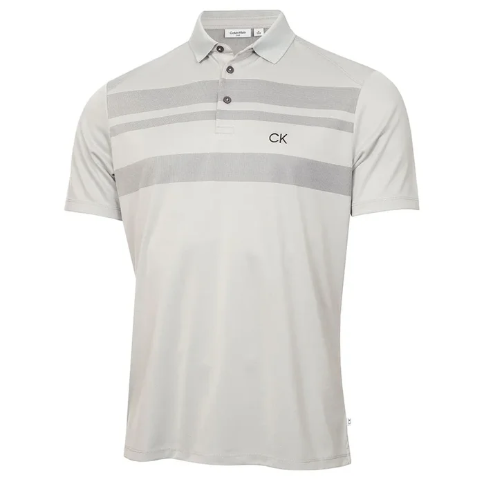 Calvin Klein Marina Polo Shirt – Platinum
