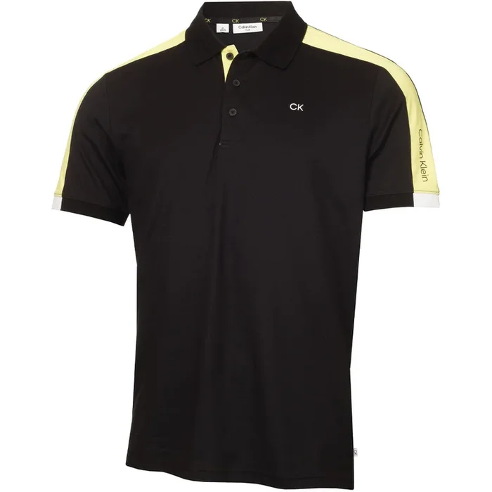 Calvin Klein Miles Polo Shirt – Black