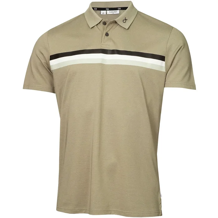 Calvin Klein Parker Polo Shirt – Cameo Green