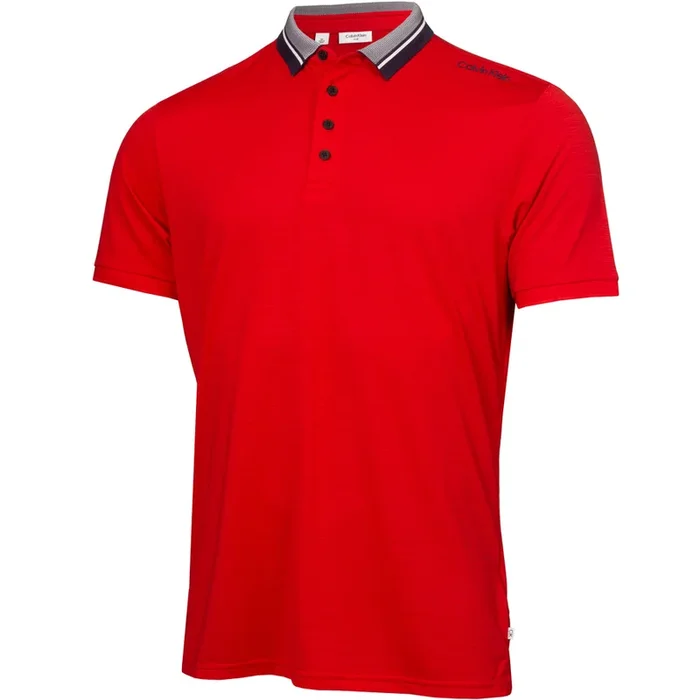Calvin Klein Parramore Polo Shirt – Red