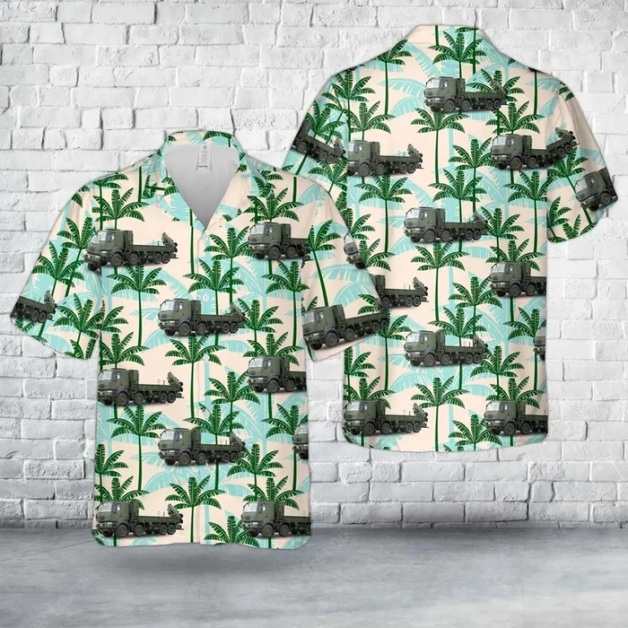 Canadian Army Medium Support Vehicle System (MSVS) Hawaiian Shirt – Fanshubus.com