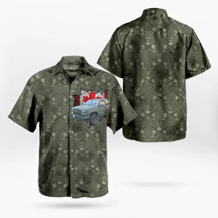 Canadian Army MilCOTS Hawaiian Shirt – Fanshubus.com