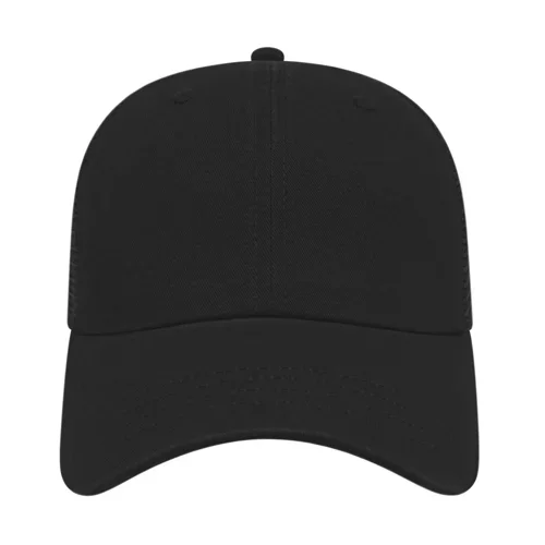Cap America Value Washed Chino Twill Mesh Back Cap