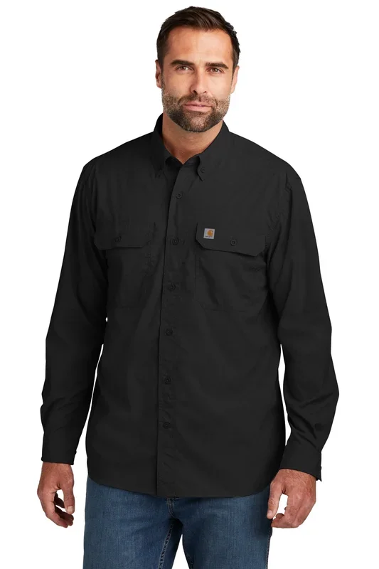 Carhartt Men’s Force Solid Long Sleeve Shirt CT105291