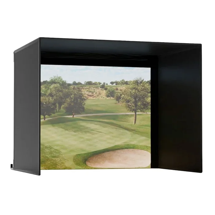 Carl’s Place Complete Pro Golf Simulator Enclosure Kit with Impact Screen