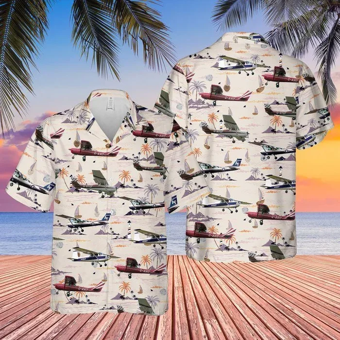 Cessna 150 Hawaiian Shirt- For men and women – Fanshubus – Fanshubus.com