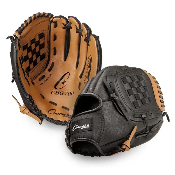 Champion LHT 11.5 Inch Baseball Mitt Glove New Black CBG700