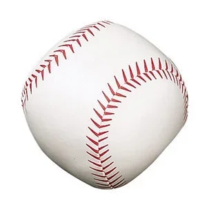 Champion Sports 4″ Soft Sport Softball White/Red