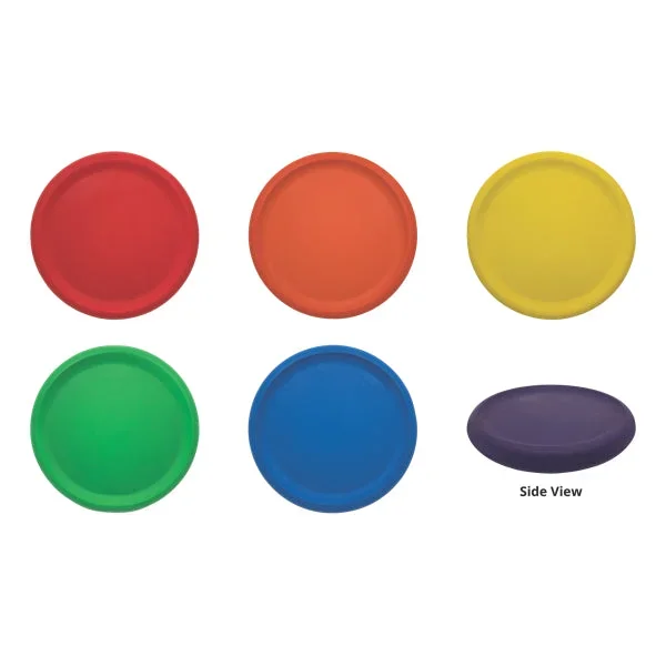 Champion Sports – Rhino Skin Coated Foam Discs – Set of 6