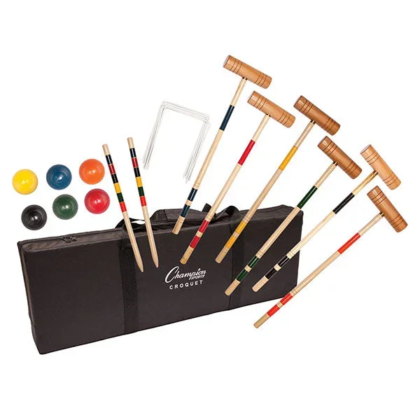 Champion Sports Deluxe Croquet Tournament Set